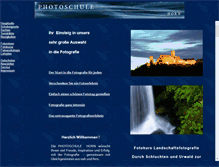 Tablet Screenshot of photoschule.com